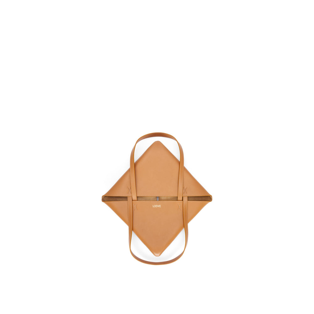 Loewe 經典小牛皮小號 Puzzle 腰包（棕褐）
