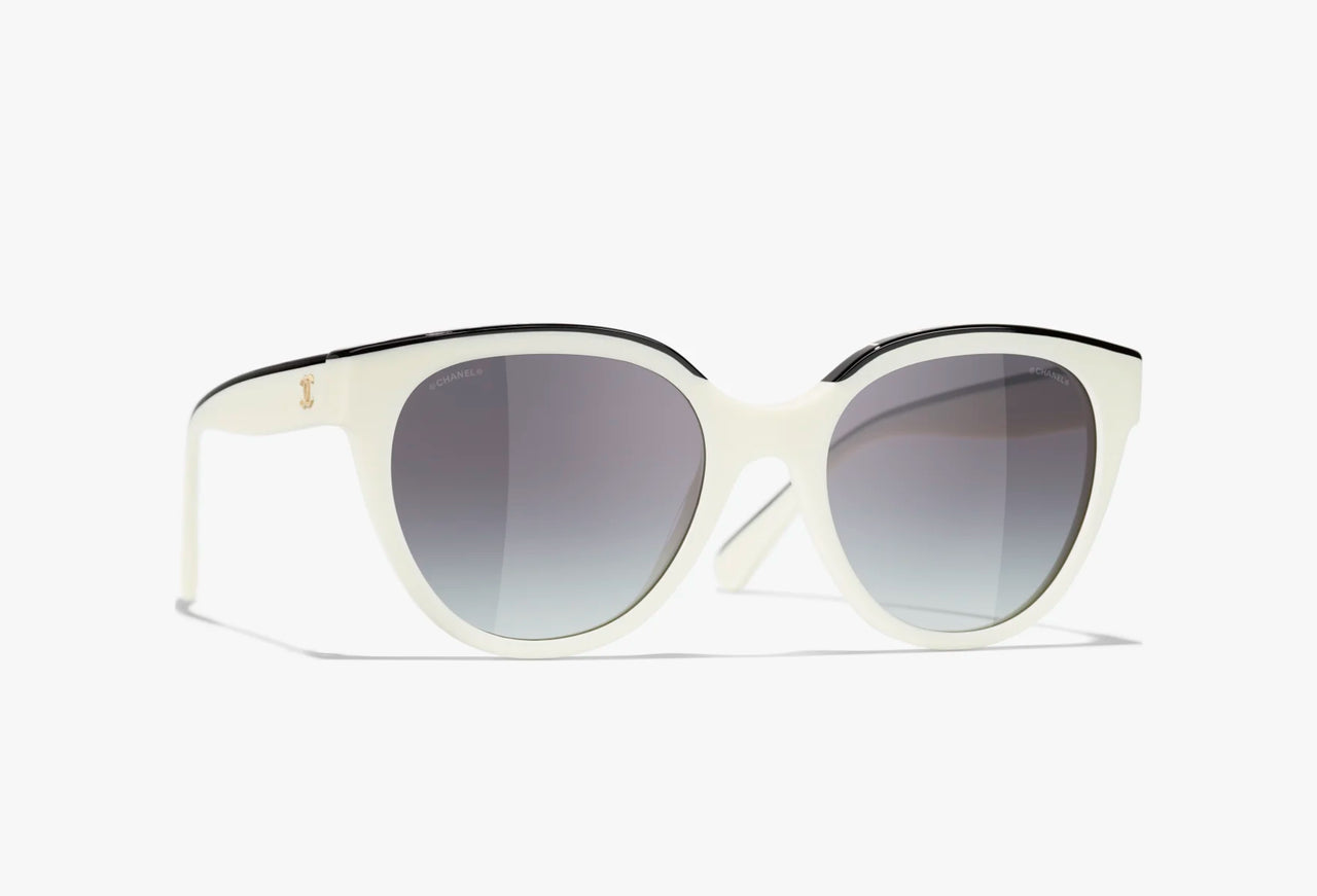 Hong Kong Stock - Chanel Butterfly Sunglasses (White)