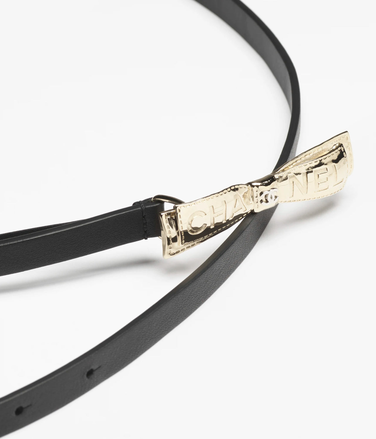 Hong Kong Stock - Chanel Silver Bow Belt (size 80) AAB573