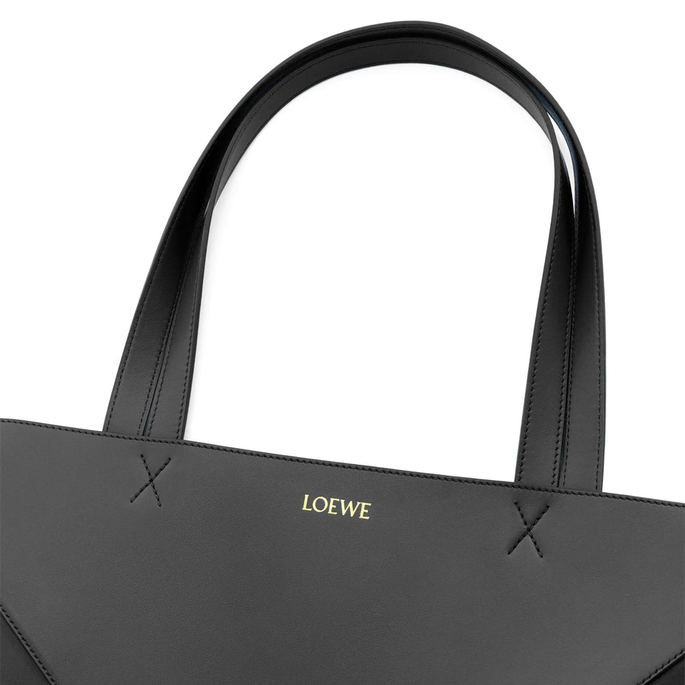 Loewe 經典小牛皮小號 Puzzle 腰包（棕褐）