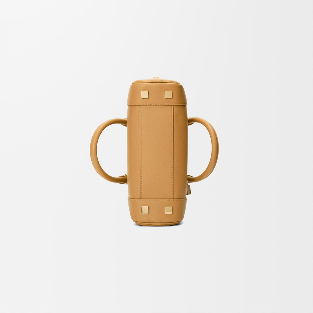 Loewe 經典小牛皮小號 Puzzle 腰包（棕褐）