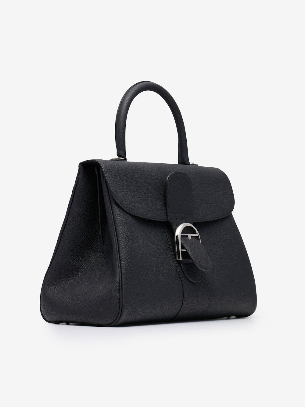 Delvaux Brillant GM Fly in Crispy Calf (Black)