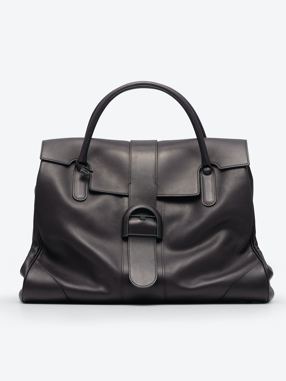 Delvaux L'XXL in Dream Calf (Black)