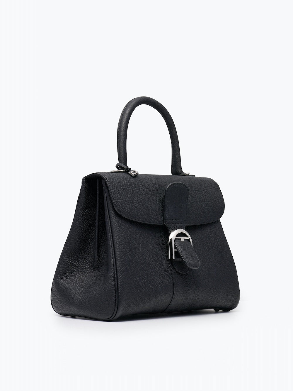 Delvaux Brillant MM Fly in Crispy Calf (Black)
