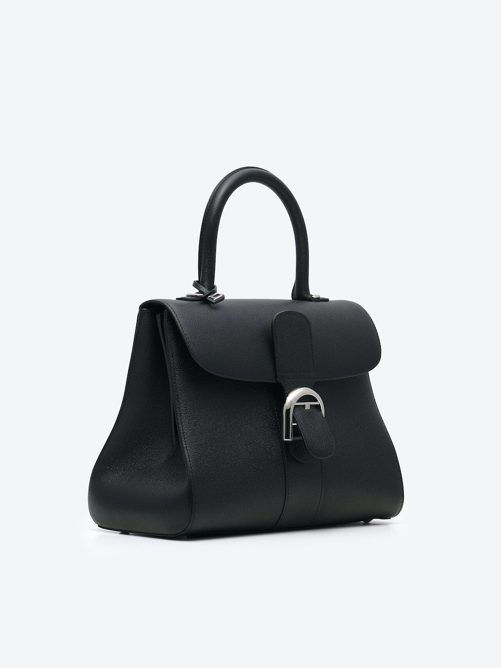 Delvaux Brillant MM 中號手袋 (Black)