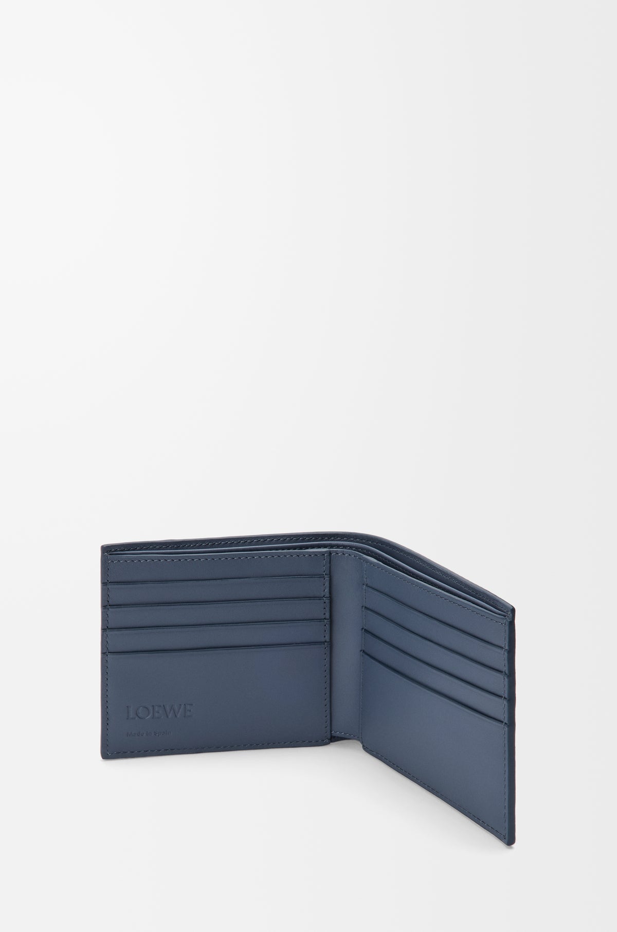 Hong Kong Stock - Loewe Puzzle bifold wallet in classic calfskin (Indigo Dye)