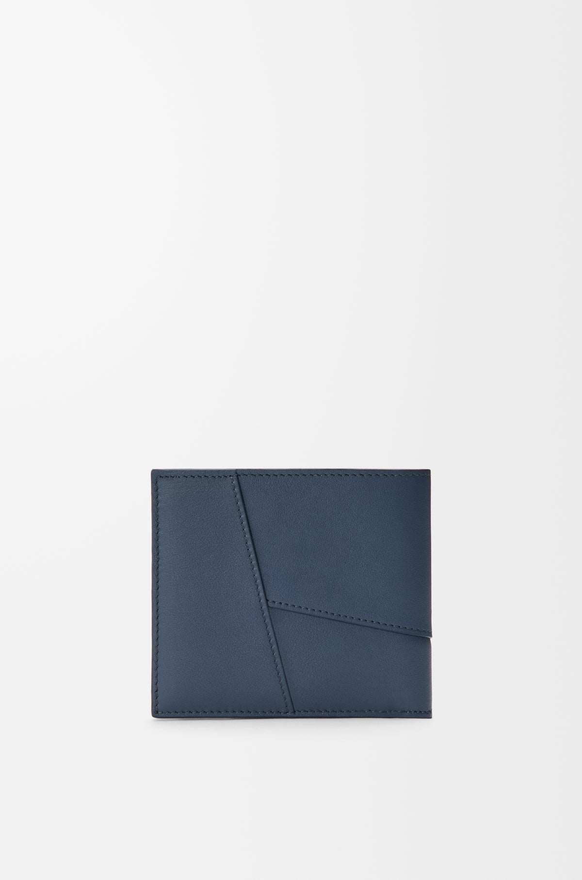 Hong Kong Stock - Loewe Puzzle bifold wallet in classic calfskin (Indigo Dye)