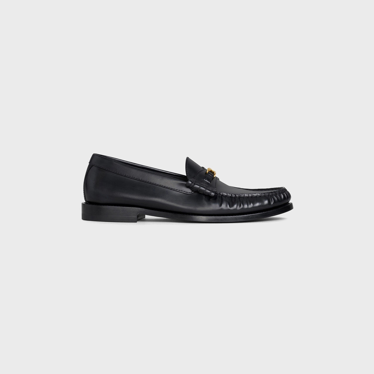 Hong Kong Stock - Celine Luco Triomphe Loafter in Polished Calfskin (Black) (Size 39)