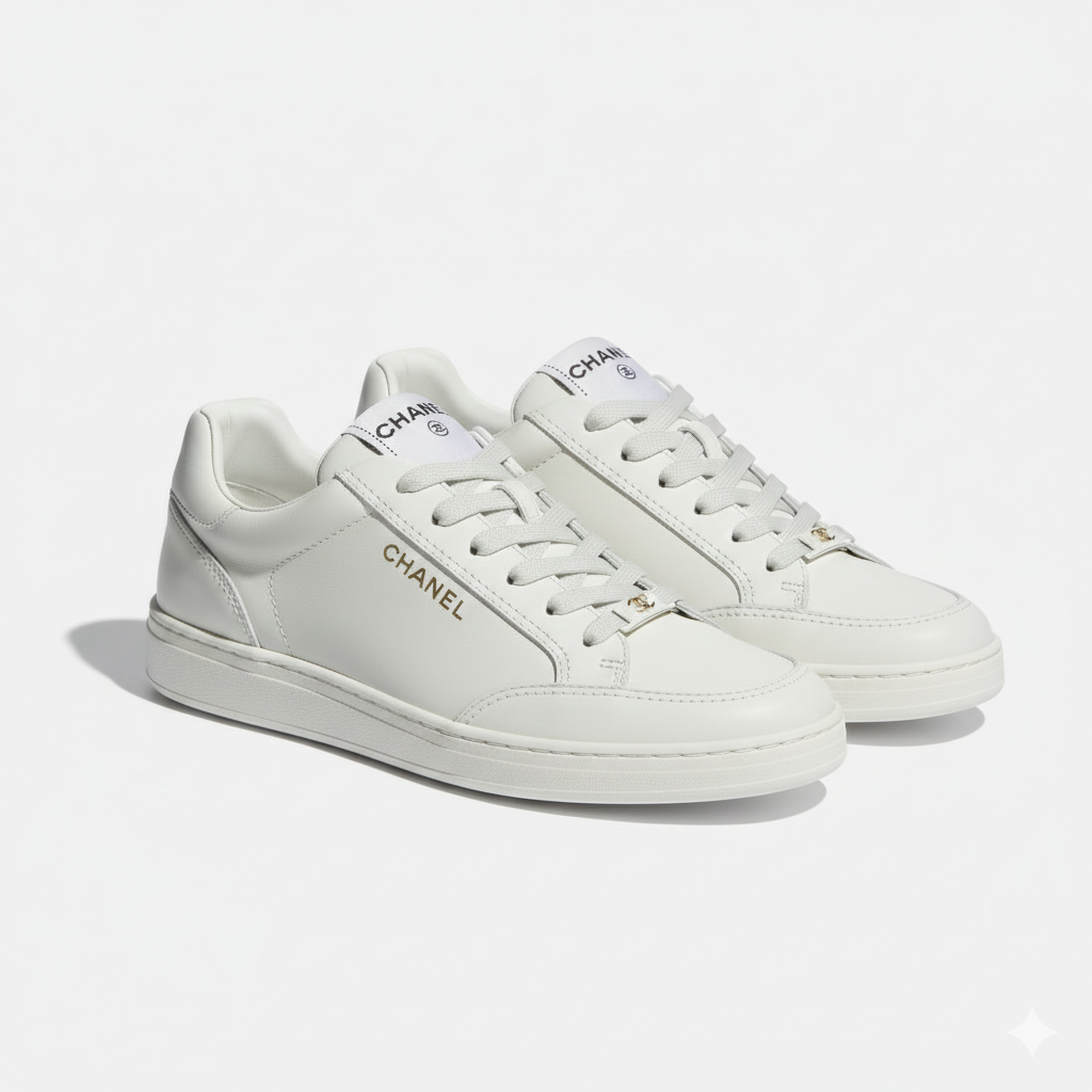 Hong Kong Stock - Chanel White Sneaker Size 37.5
