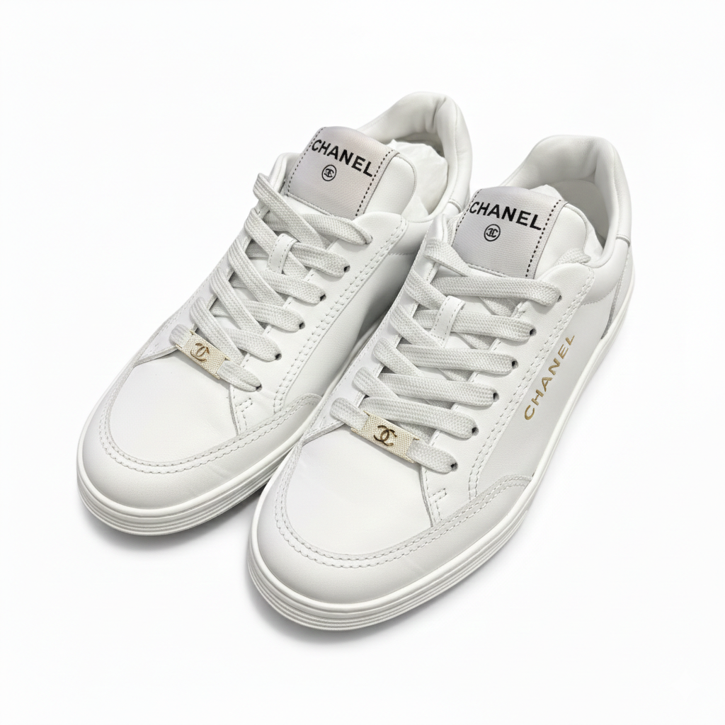 Hong Kong Stock - Chanel White Sneaker Size 37.5