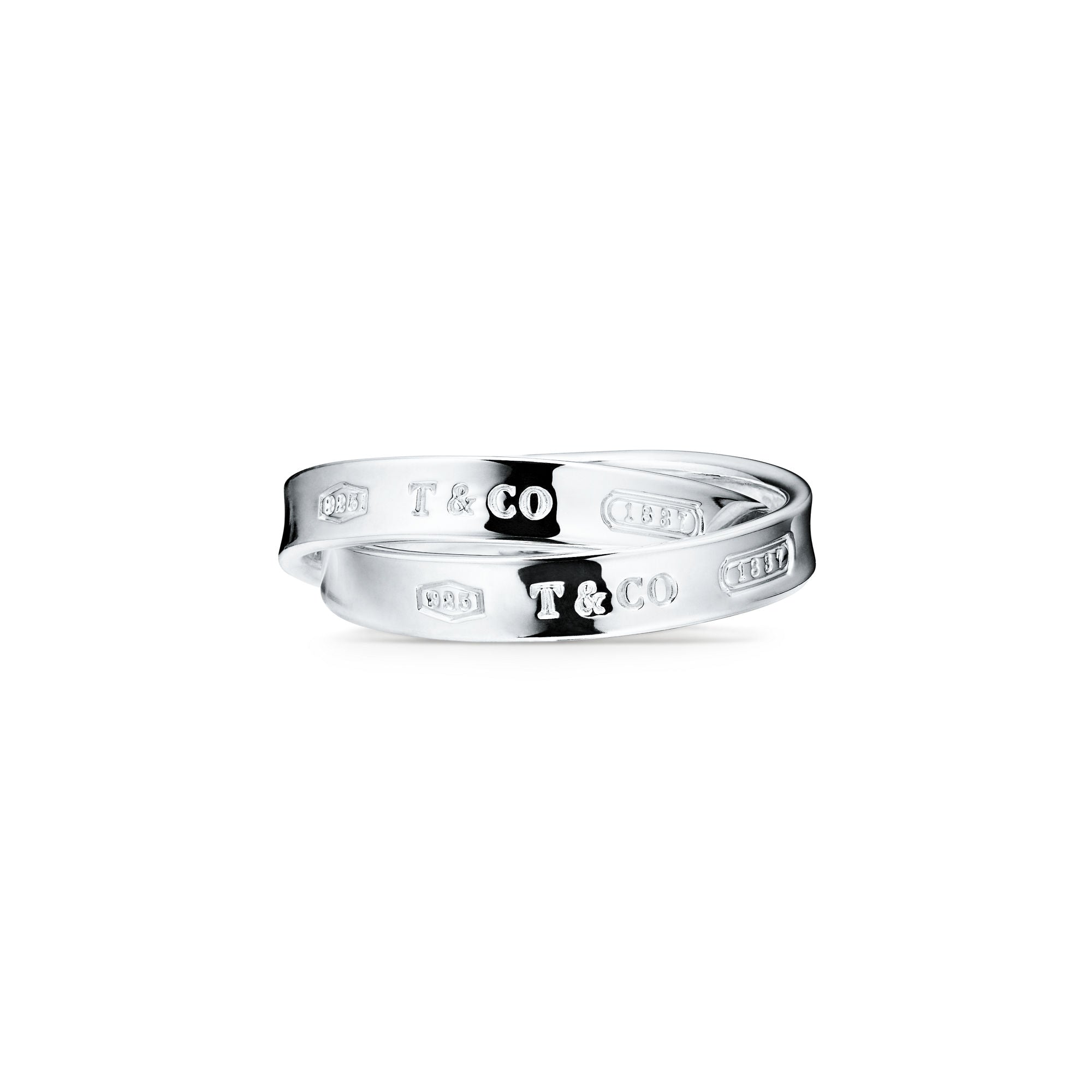 Tiffany 1837® Interlocking Circles Ring in Silver