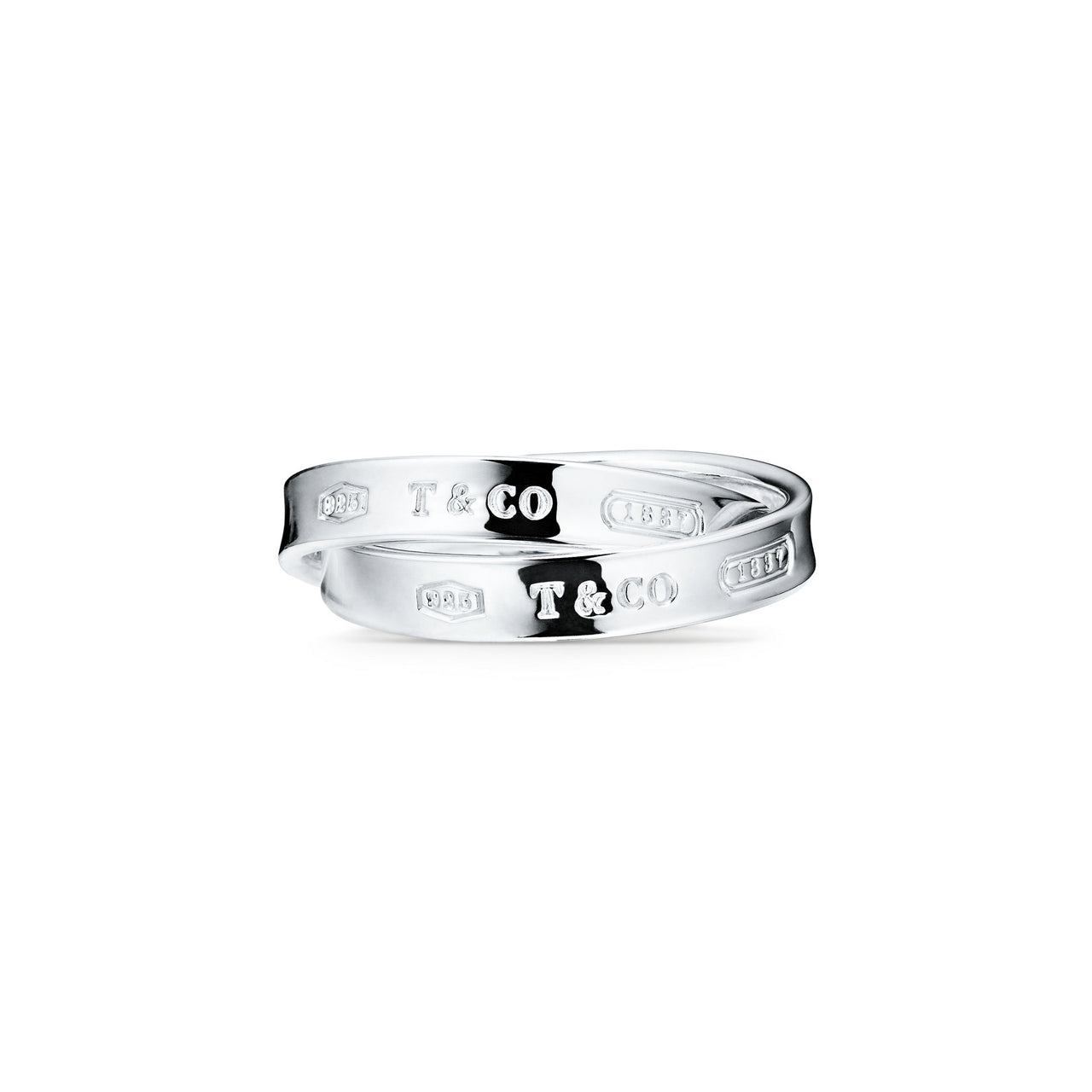 Tiffany 1837® Interlocking Circles Ring in Silver