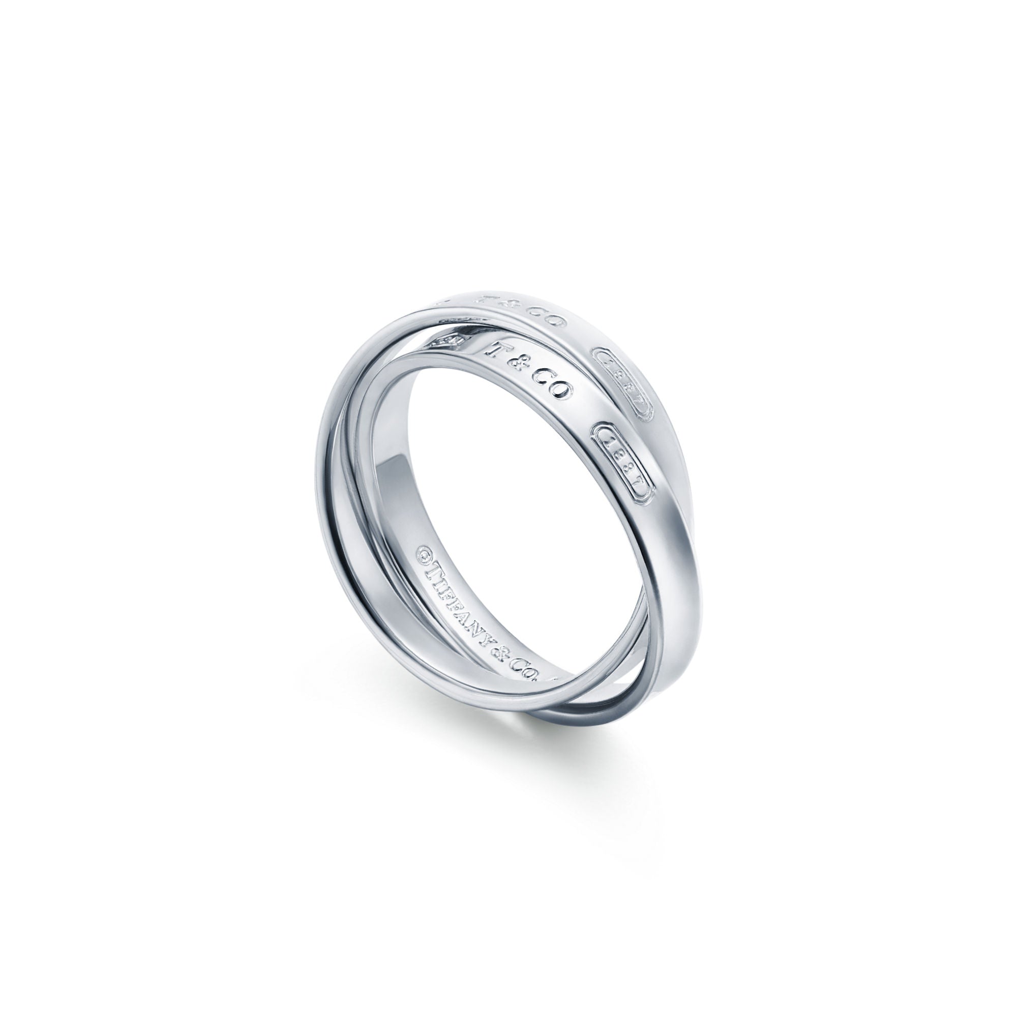 Tiffany 1837® Interlocking Circles Ring in Silver