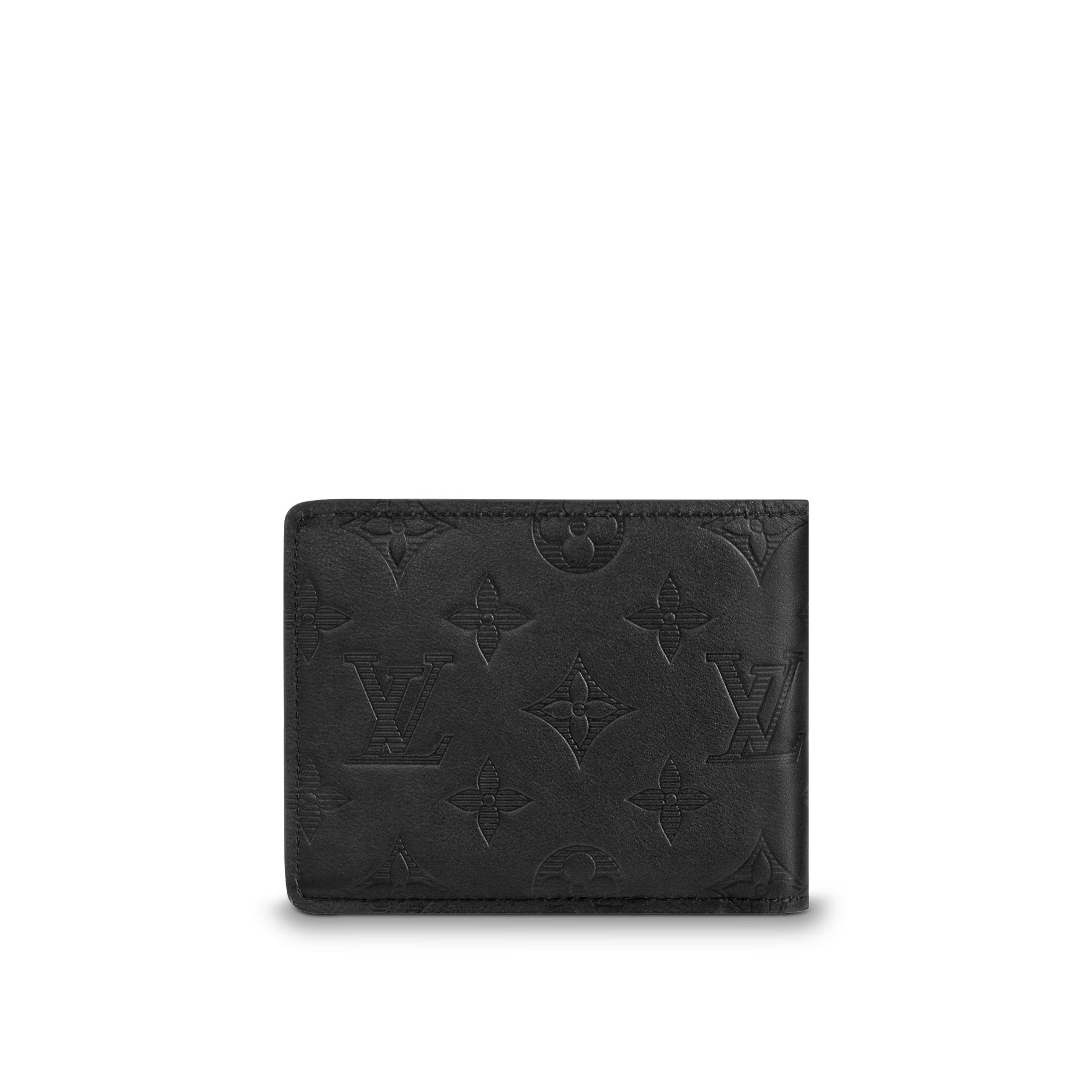 Hong Kong Stock - Louis Vuitton Multiple Wallet Monogram Shadow leather (black)