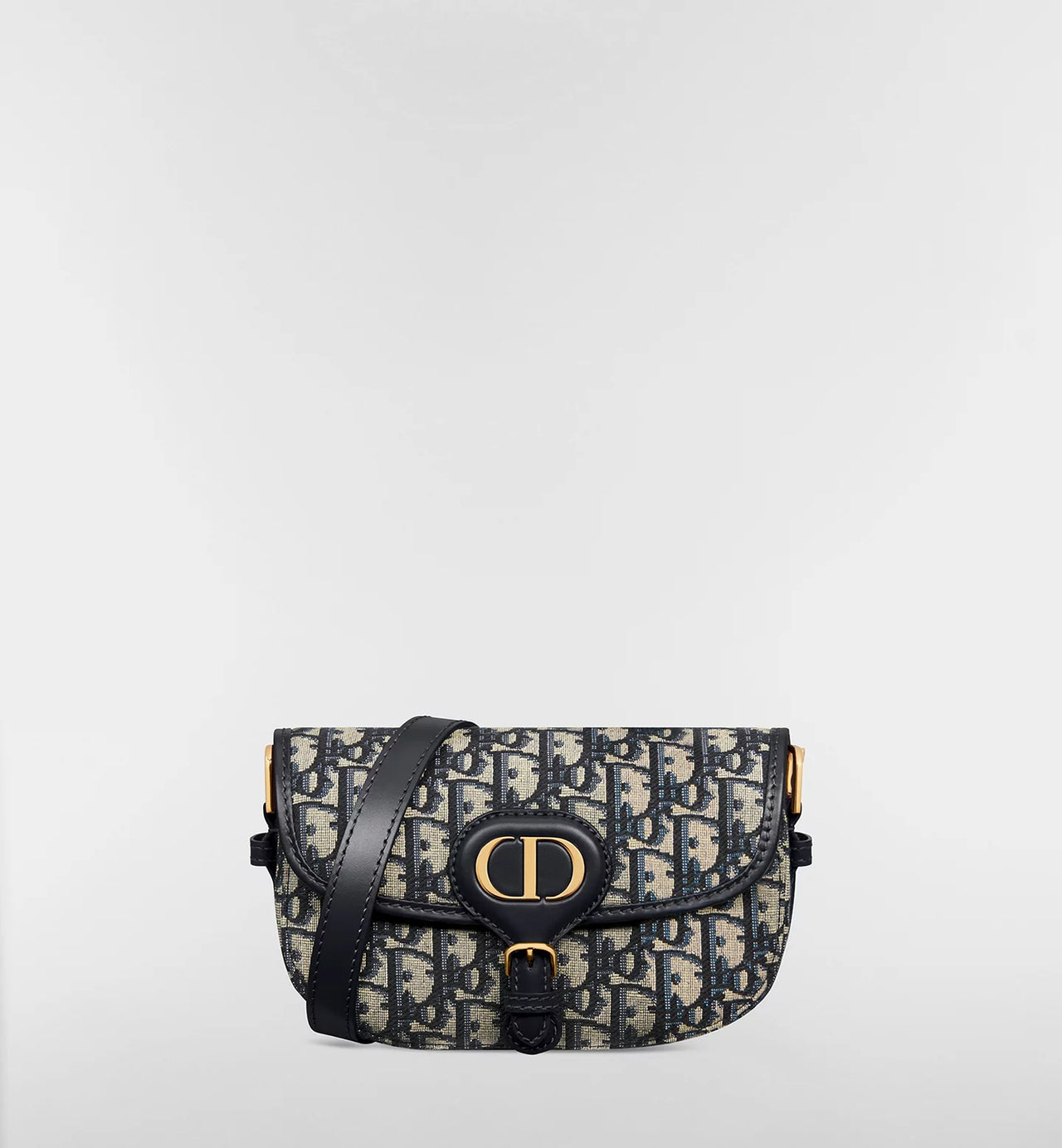 Dior Bobby East-West Bag (Blue Dior Oblique Jacquard)