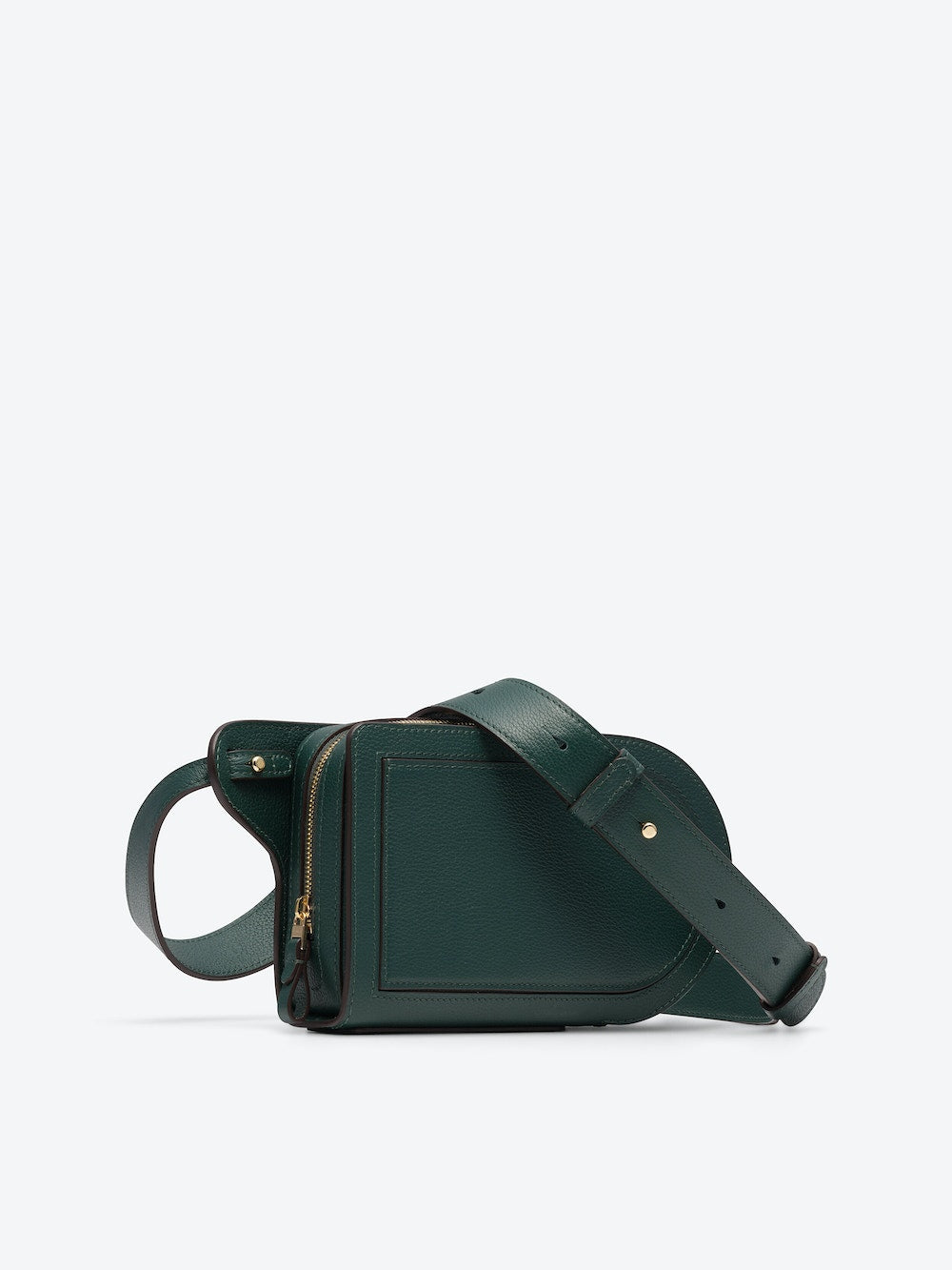Delvaux Pin City in Jumping Calf (Forest)