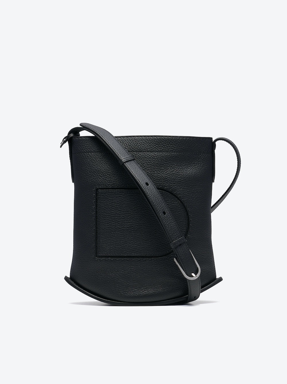 Delvaux Pin Daily Surpiqué Taurillon 軟色（黑色）