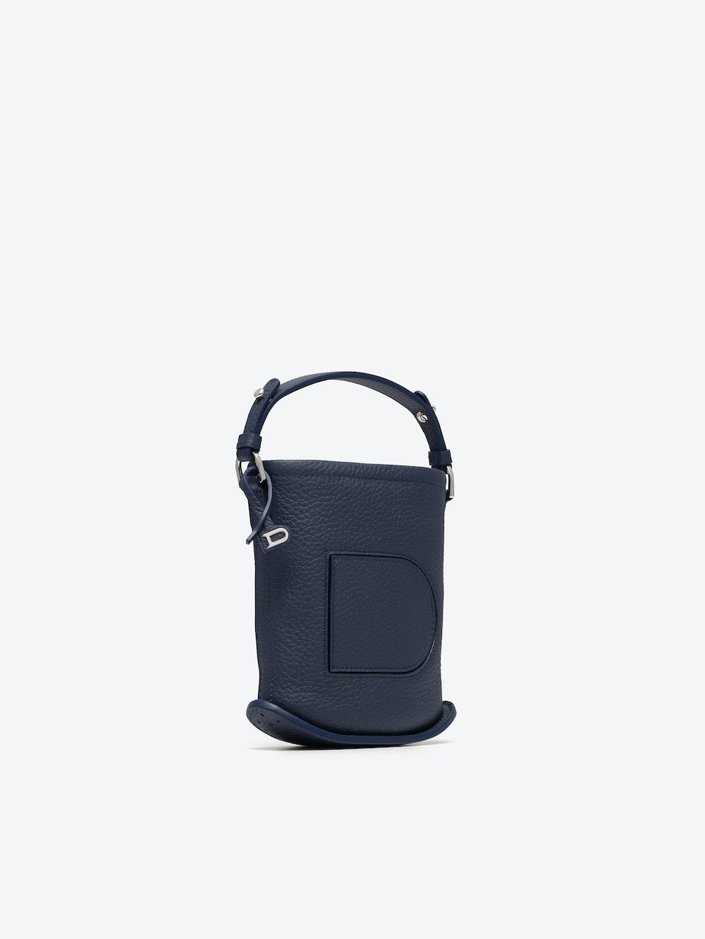 Delvaux Taurillon 軟質別針玩具（海軍藍）