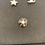 Chanel Mini CC Logo Star Stud Earrings 3 Pieces ABG901