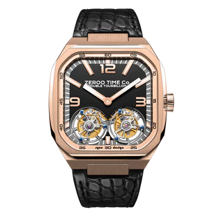 ZEROO DT1 THE GEMINI DOUBLE TOURBILLON (Color: ZDT001RBK)