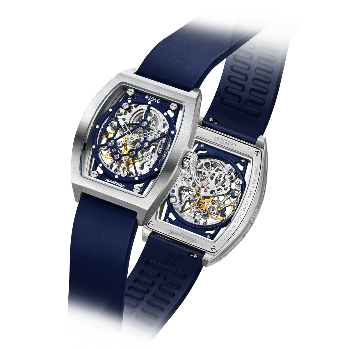 ZEROO M1 The Auriga Skeleton - 結合骨骼設計與精密機械技術，是腕錶收藏的理想單品。