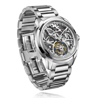 香港現貨 - ZEROO T3 THE LEO AUTOMATIC SKELETON TOURBILLON  (顏色: ZT003SSV)