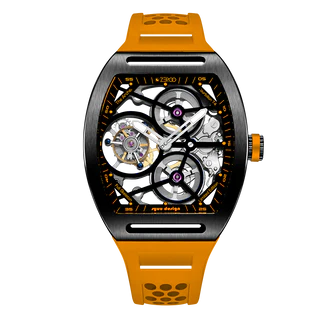 ZEROO T4 THE ARCHER FULL SKELETON TOURBILLON  (Color: ZT004BOR)