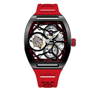 ZEROO T4 THE ARCHER FULL SKELETON TOURBILLON  (Color: ZT004BRD)