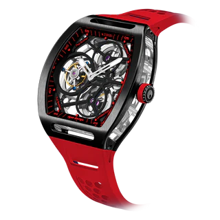 ZEROO T4 THE ARCHER FULL SKELETON TOURBILLON  (Color: ZT004BRD)