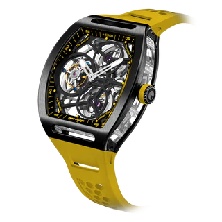 ZEROO T4 THE ARCHER FULL SKELETON TOURBILLON  (Color: ZT004BYW)