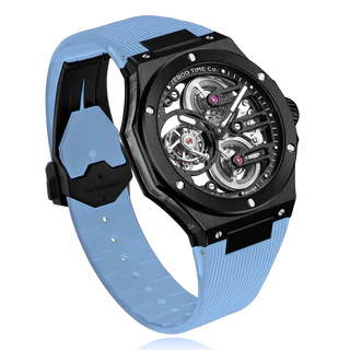 Hong Kong Stock - ZEROO T8 THE ORION FULL SKELETON TOURBILLON (Color: ZT008BBLB)