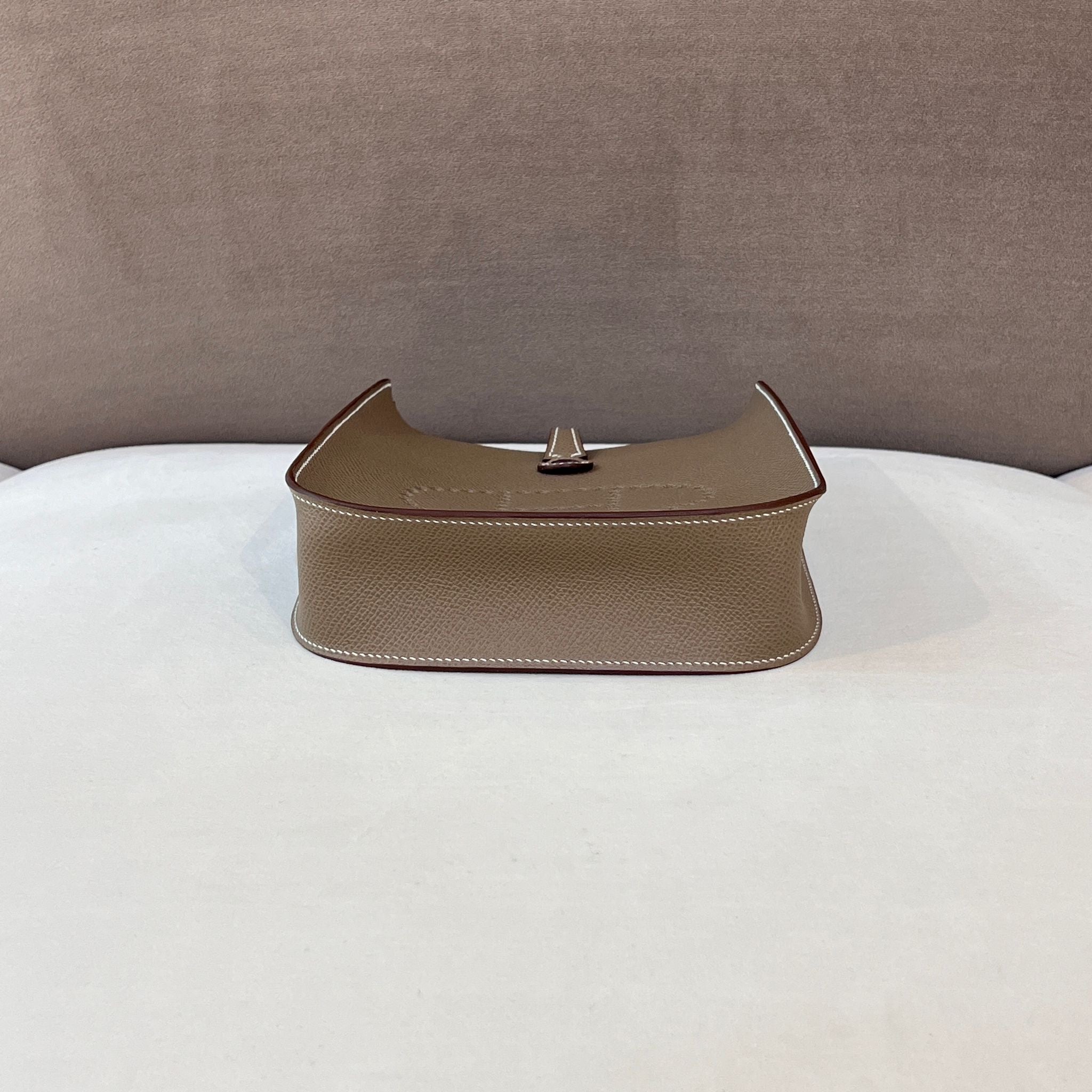 Hong Kong Stock - Hermes Mini Evelyne (Etoupe/Silver)