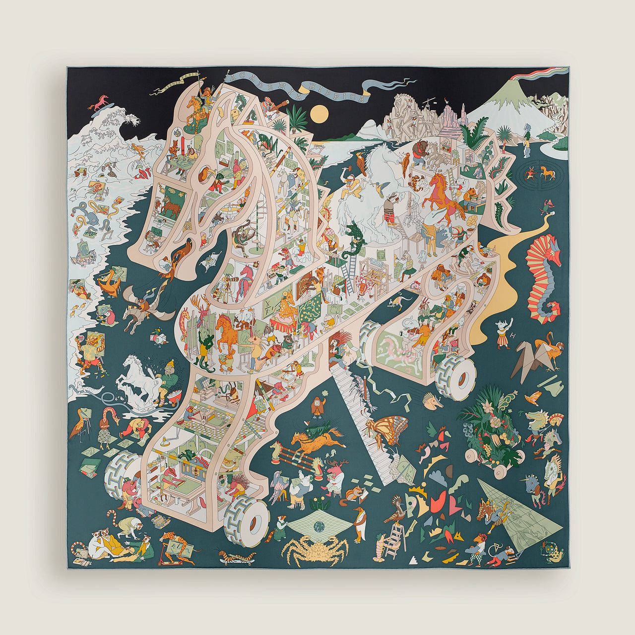 香港庫存 - 愛馬仕 90x 90 圍巾