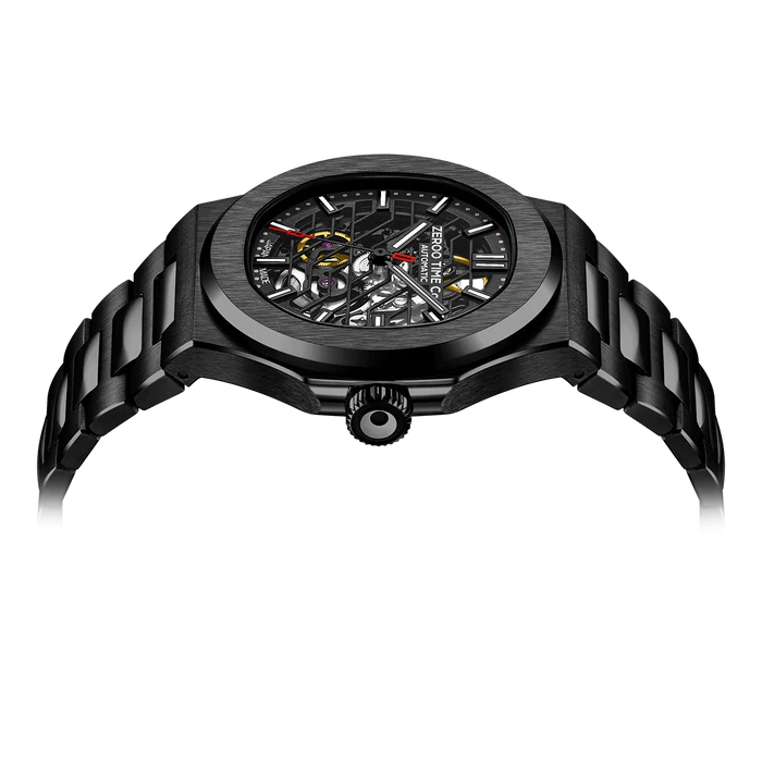 ZEROO M3 THE LYRA CLASSIC & SKELETON MECHANICAL AUTOMATIC (Color:ZM003SBBK)