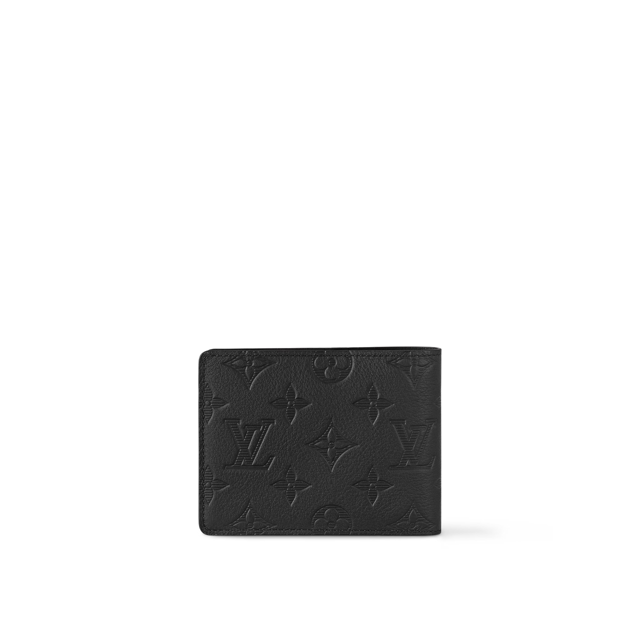 Louis Vuitton Monogram Shadow Leather Multiple Wallet M62901 (Black)