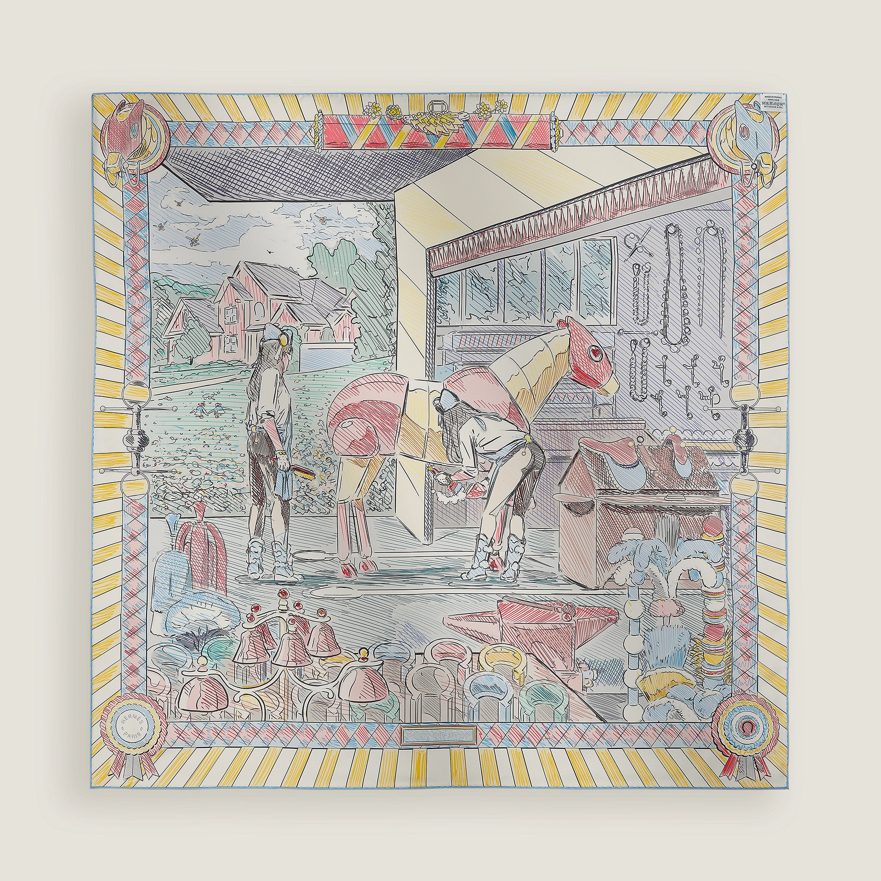 香港庫存 - 愛馬仕 90x 90 圍巾