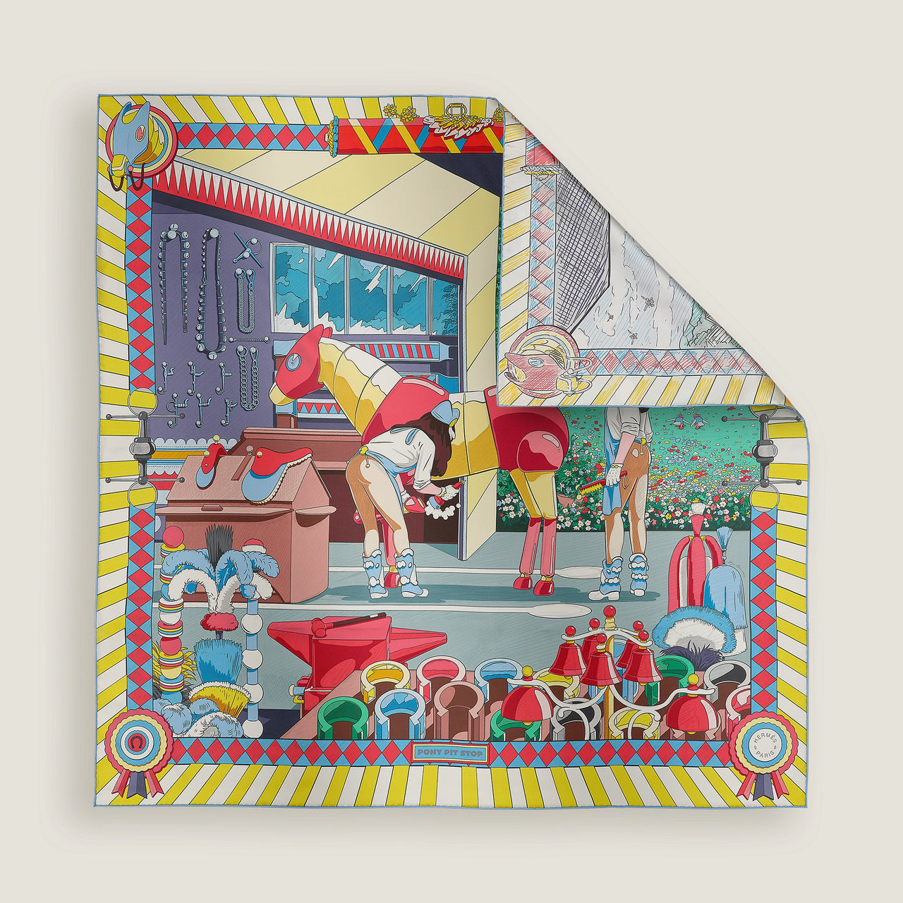 香港庫存 - 愛馬仕 90x 90 圍巾