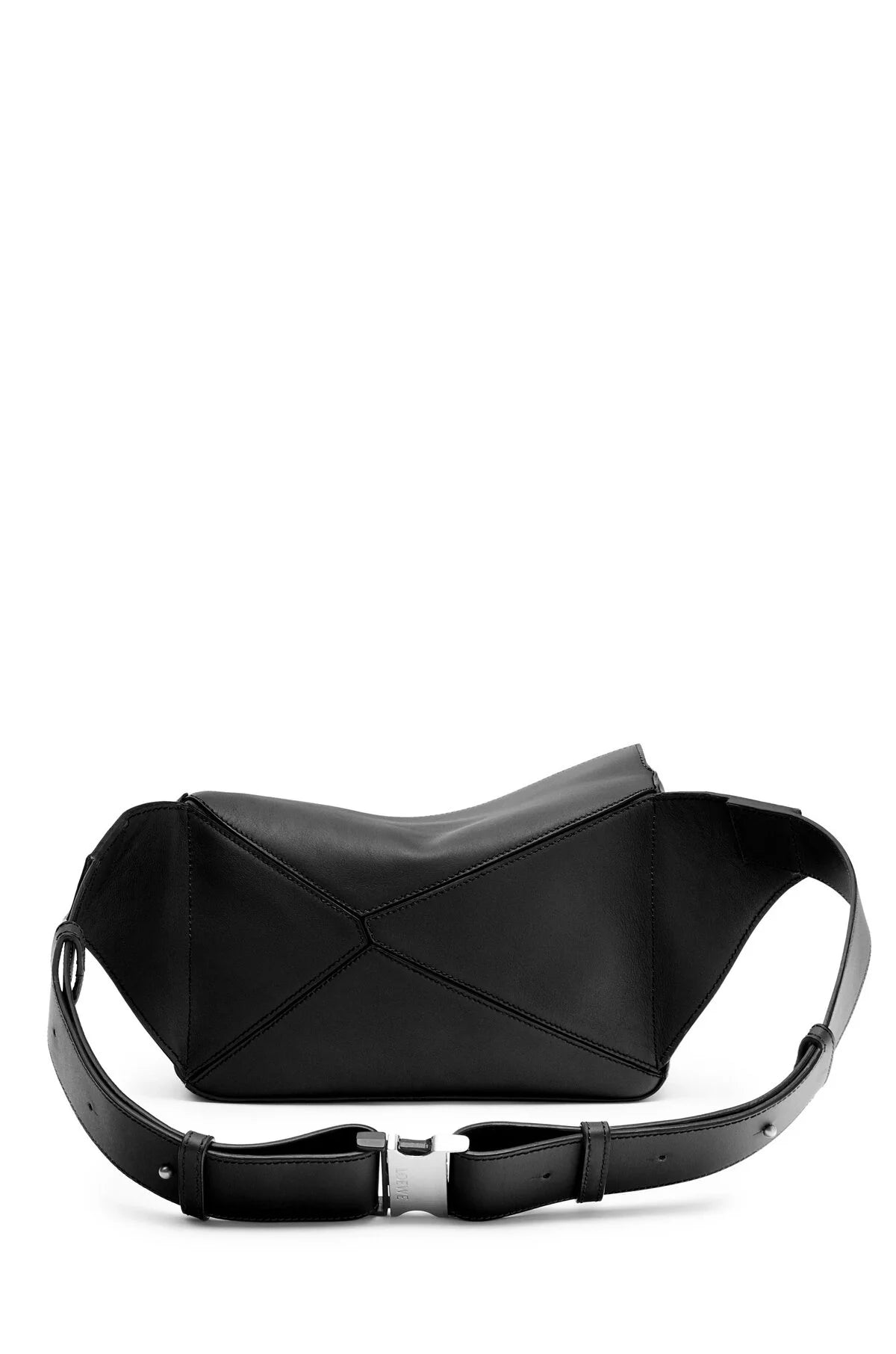 Loewe Small Puzzle Bumbag in classic calfskin (Black)