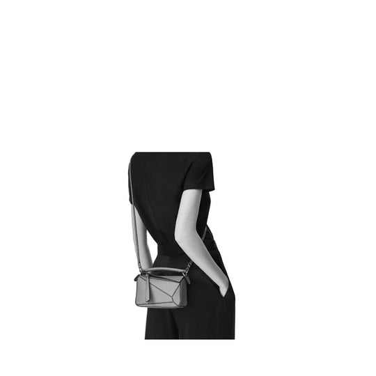 Hong Kong Stock - Loewe Mini Puzzle bag in soft grained calfskin (Light Caramel)