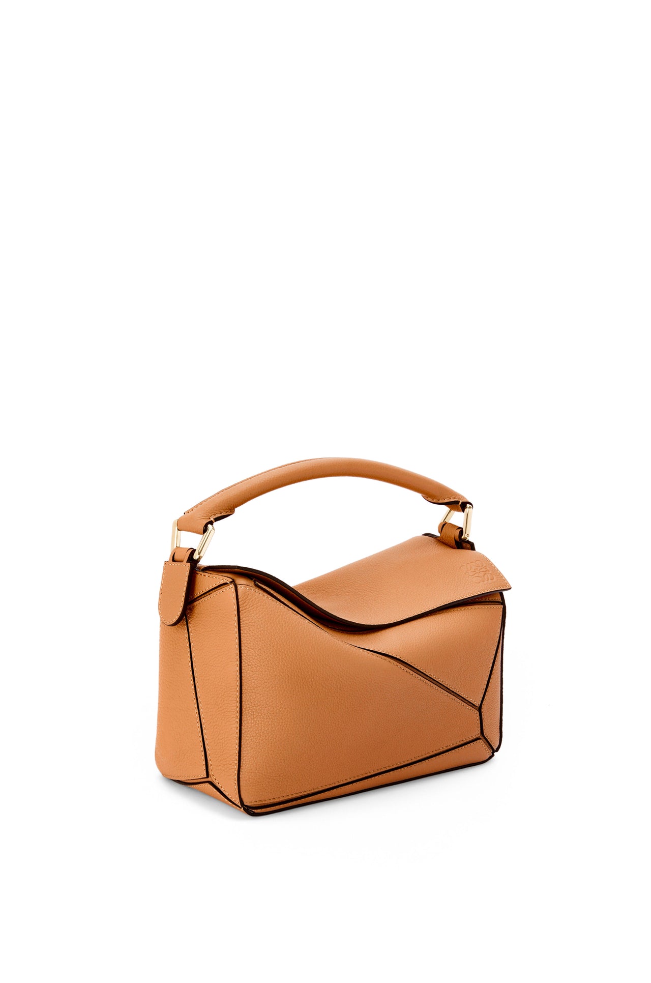 Loewe Small Puzzle bag in soft grained calfskin (Light Caramel)