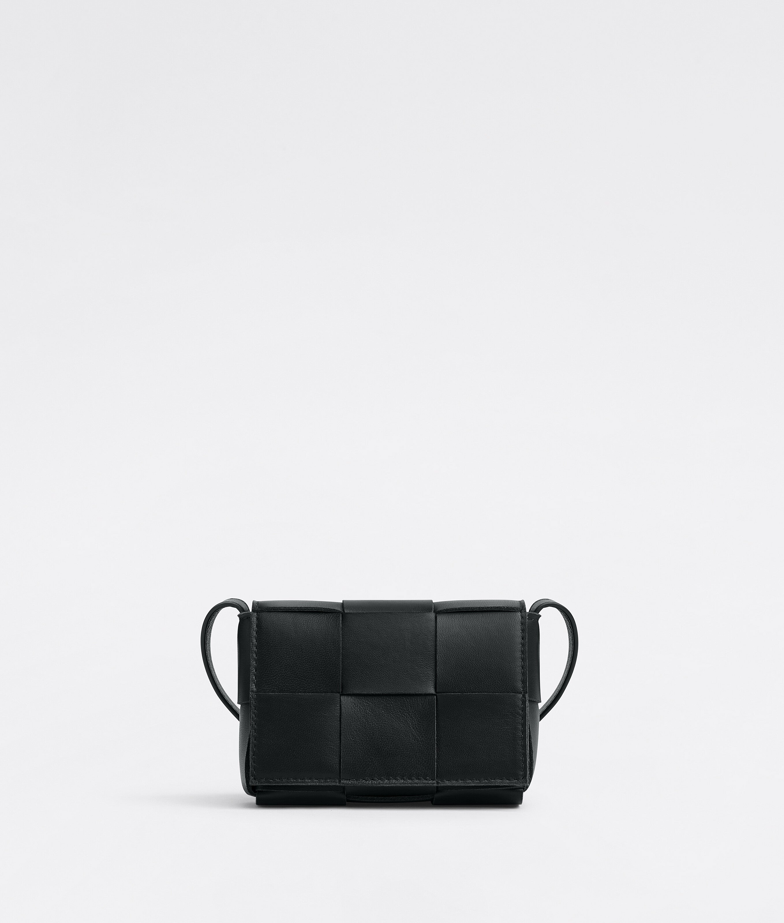 Bottega Veneta BV Candy Cassette 斜挎包(黑色)